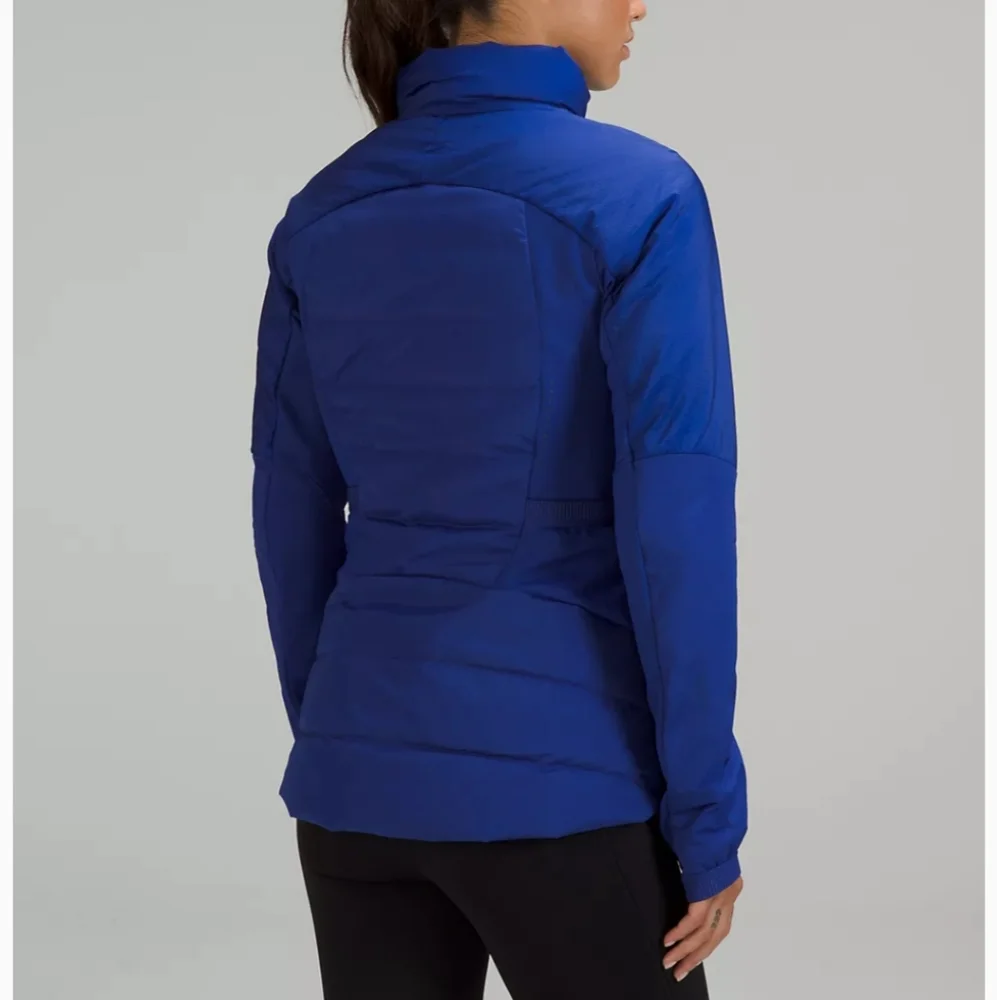 Lululemon Down For It All Jacket 4 PSYH Blue Nwt - Picture 2 of 10